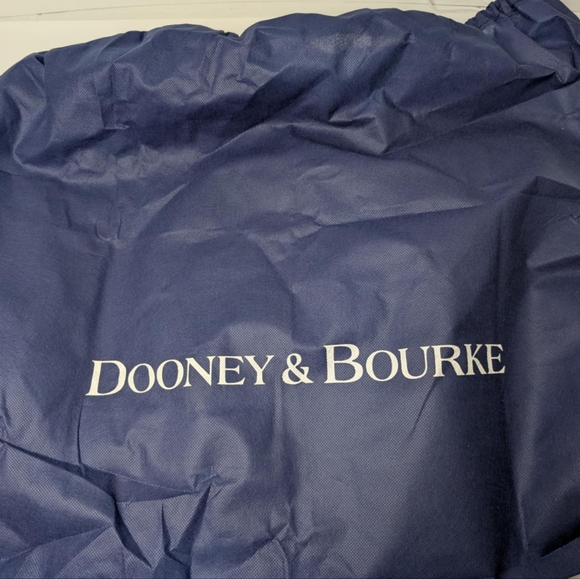 Dooney Bourke Handbag Perry Chestnut Florentine Leather Satchel Tote W/ Dust Bag - Picture 8 of 9